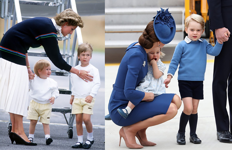 Những điểm chung thú vị trong cách nuôi dạy con của Công nương Diana và Kate Middleton Những điểm chung thú vị trong cách nuôi dạy con của Công nương Diana và Kate Middleton